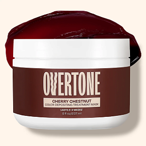 Máscara Capilar Tonalizante Overtone Color Depositing Treatment Mask 237ml | Cor: Cherry Chestnut