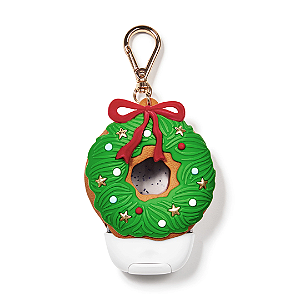 Suporte para Higienizador Bath and Body Works "PocketBac Holder" Festive Donut