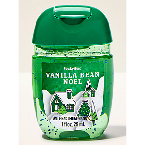 Higienizador de Mãos Bath and Body Works Vanilla Bean Noel