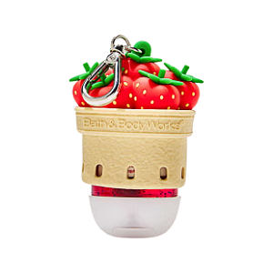 Suporte para Higienizador Bath and Body Works "PocketBac Holder" Berry Basket