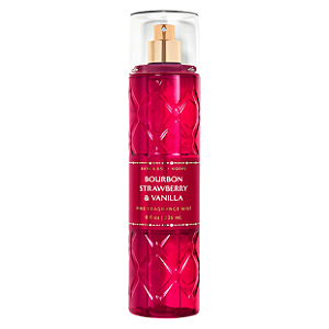 Fragrância Bath And Body Works Bourbon Strawberry & Vanilla Fine Fragrance Mist 236ML