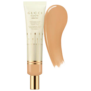 Base Tint Gucci Glow Skin Tinted Moisturizer with Hyaluronic Acid & Bakuchiol | Cor: 35 - medium skin with neutral to warm undertones