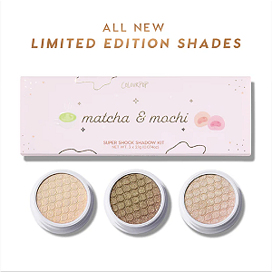 Kit Trio de Sombras Colourpop Super Shock Shadow Trios | Cor: Matcha and Mochi | EDIÇÃO LIMITADA