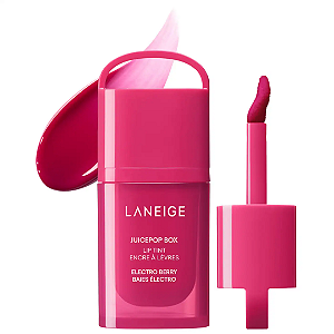 Lip Oil Laneige JuicePop Box Lip Oil Stain 12HR Hydrating Tint | Cor: Electro Berry