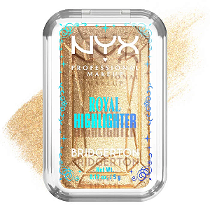 Iluminador Nyx Bridgerton Royal Highlighter | Cor: Light Gold | EDIÇÃO LIMITADA