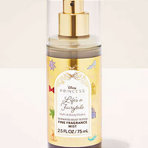 Mini Fragrância Bath And Body Works Life's a Fairytale Travel Size Fine Fragrance Mist | 75 ml | EDIÇÃO LIMITADA