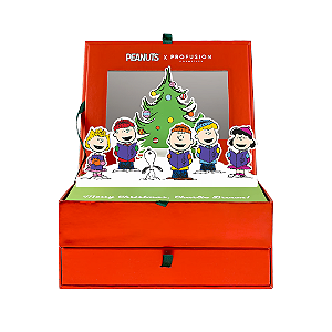 Kit Profusion Peanuts Holiday | Merry Christmas Charlie Brown Vanity Set