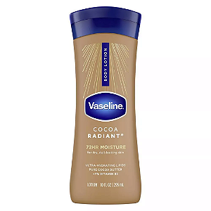 Hidratante Corporal Vaseline Intensive Care Moisturizing Body Lotion with Cocoa Butter Cocoa Radiant 295ml