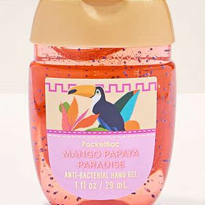Higienizador de Mãos Bath and Body Works Mango Papaya Paradise PocketBac Hand Sanitizer
