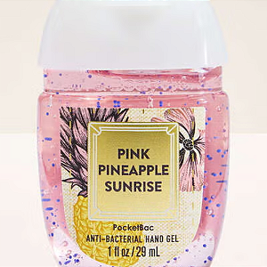 Higienizador de Mãos Bath and Body Works Pink Pineapple Sunrise PocketBac Hand Sanitizer