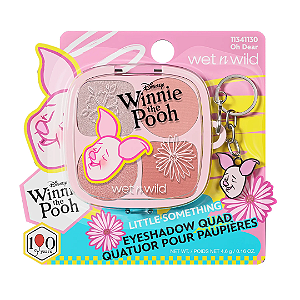 Paleta de Sombras Wet n Wild Winnie the Pooh Eyeshadow Little Something Eyeshadow Quad | Cor: Oh Dear