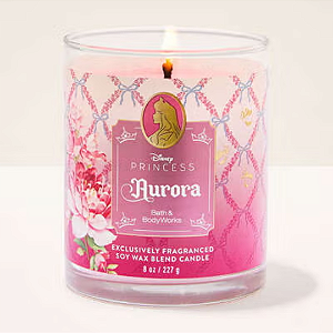 Vela Bath and Body Works Aurora Single Wick Candle | EDIÇÃO LIMITADA
