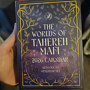 Calendário Tahereh Mafi Fairyloot Exclusive The Worlds of Tahereh Mafi 2026 Calendar