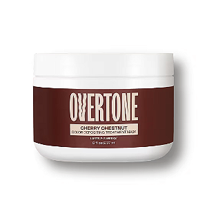 Máscara Capilar Tonalizante Overtone Semi Permanent Color-Depositing Deep Conditioning Mask 237 ml | Cor: Cherry Chestnut