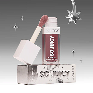 Lip Oil Colourpop So Juicy Plumping Glossy Lip Oil Lip Oil with Peptides| Cor: Glow Thru It | EDIÇÃO LIMITADA
