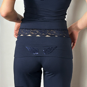 Calça Subdued Cuffed Pants with Wings TM 6 | Cor: Azul