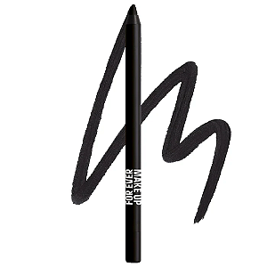 Lápis de Olho à Prova D'água Make Up For Ever Aqua Resist Color Pencil Waterproof Eyeliner | Cor: 01 Whatever Black