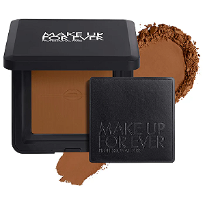 Pó Compacto Make Up For Ever HD Skin Blurring & Perfecting Pressed Powder | Cor: 4.1 Deep