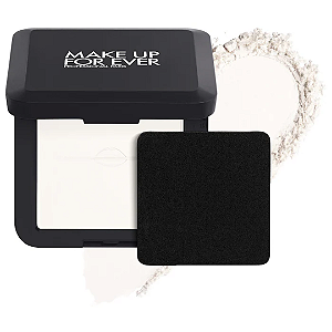 Mini Pó Compacto Make Up For Ever Mini HD Skin Blurring & Perfecting Pressed Powder | Cor: 0.1 Translucent