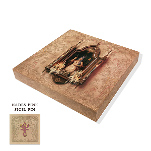 Box Kit Melanie Martinez Hades Pink Sigil Enamel Pin + CD Box Set