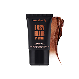 Mini Primer Huda Beauty Mini Easy Blur Silicone-Free Smoothing & Pore Minimizing Primer 10ml | Bronze Fudge
