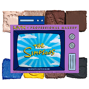 Paleta de Sombras Nyx Simpson Family Eyeshadow Palette