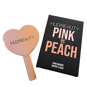 Espelho Huda Beauty Heart Mirror | Pink vs Peach