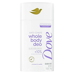 Mini Desodorante Corporal Dove Whole Body Deo Anti-Chafe Deodorant Stick | Coconut & Vanilla