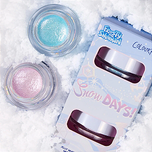 Duo de Sombras Unitárias Colourpop Jelly Much Gel Eyeshadow Duo Frosty The Snowman