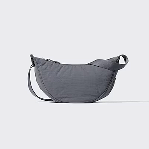 Mini Bolsa de Ombro Uniqlo Round Mini Shoulder Bag | Cor: 08 Dark Gray