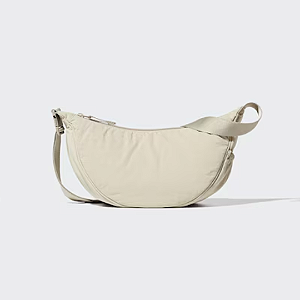 Mini Bolsa de Ombro Uniqlo Round Mini Shoulder Bag | Cor: 32 Beige