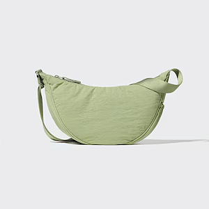 Mini Bolsa de Ombro Uniqlo Round Mini Shoulder Bag | Cor: 52 Green