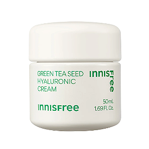 Creme Hidratante Facial InnisFree Green Tea Seed Hyaluronic Acid Cream Face Moisturizer 50ml