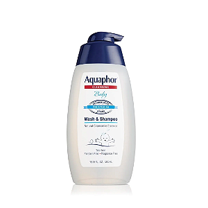 Sabonete Líquido e Shampoo Aquaphor Baby Wash & Shampoo 500ml
