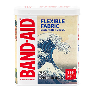 Curativos Band-Aid Band-Aid Adhesive Assorted Designer Bandages Japanese Edo Period 50 unidades