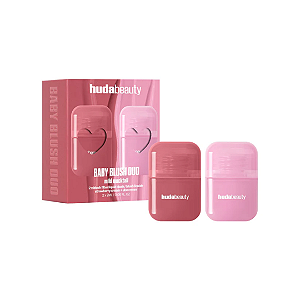 Mini Duo de Blush Líquido Huda Beauty Baby Blush Mild Mocktail Duo Kit | 2 x 2ml
