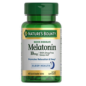 Nature's Bounty Melatonin Tablets 10mg