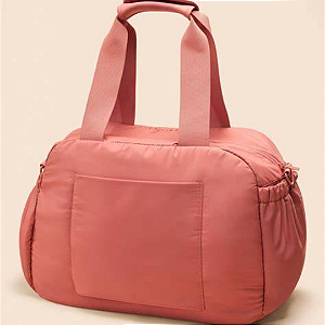 Bolsa Rare Beauty Puffy Carryall Tote Mauve