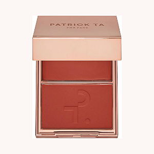 Duo Blush Patrick Ta Major Headlines Double-Take Crème & Powder Blush Duo | Cor: She’s Baked