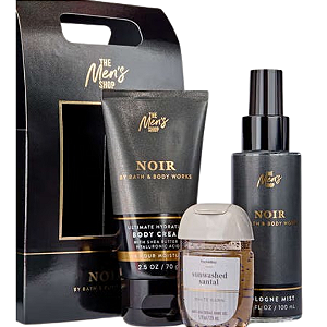 Kit Presenteável Bath and Body Works Noir Gift Set