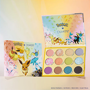 Paleta de Sombras Colourpop Eeveelution Eyeshadow Palette | Pokémon