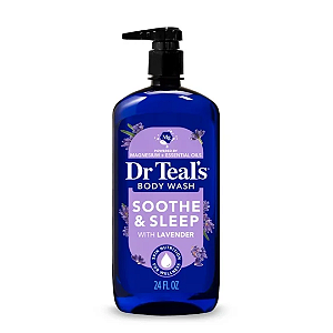 Sabonete Líquido Dr Teal's Soothe & Sleep Body Wash with Lavender Essential Oil 710ml