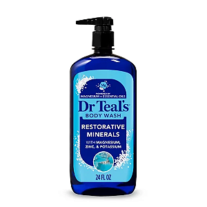 Sabonete Líquido Dr Teal's Restorative Minerals Body Wash with Magnesium, Potassium, Zinc & Essential Oils 710ml