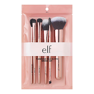 Kit de Pinceis E.l.f. Flawless Face Kit