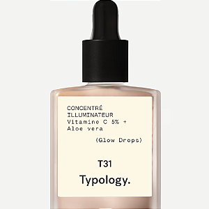 Iluminador Typology Paris Glow Drops T31 5% Vitamin C + Aloe Vera