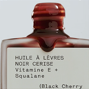 Óleo Labial Typology Paris Moisturizing Lip Oil T40 10% Squalane + Vitamin E | Cor: Black Cherry