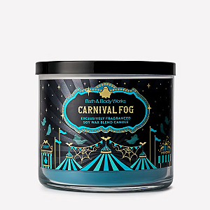 Vela Bath And Body Works Carnival Fog 3-Wick Candle