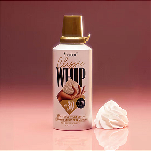 Protetor Solar Mousse Brilhante Vacation Classic Whip SPF 30 Mousse Moisturizer 113g