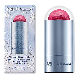 Blush em Bastão R.e.m Beauty Mélange á Trois Blush & Highlight Stick | Cor: Cheeky