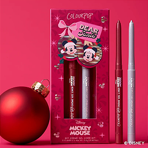 Kit Lápis de Olho Colourpop Dear Santa BFF Crème Gel Liner Kit | Sleigh + Tinsel